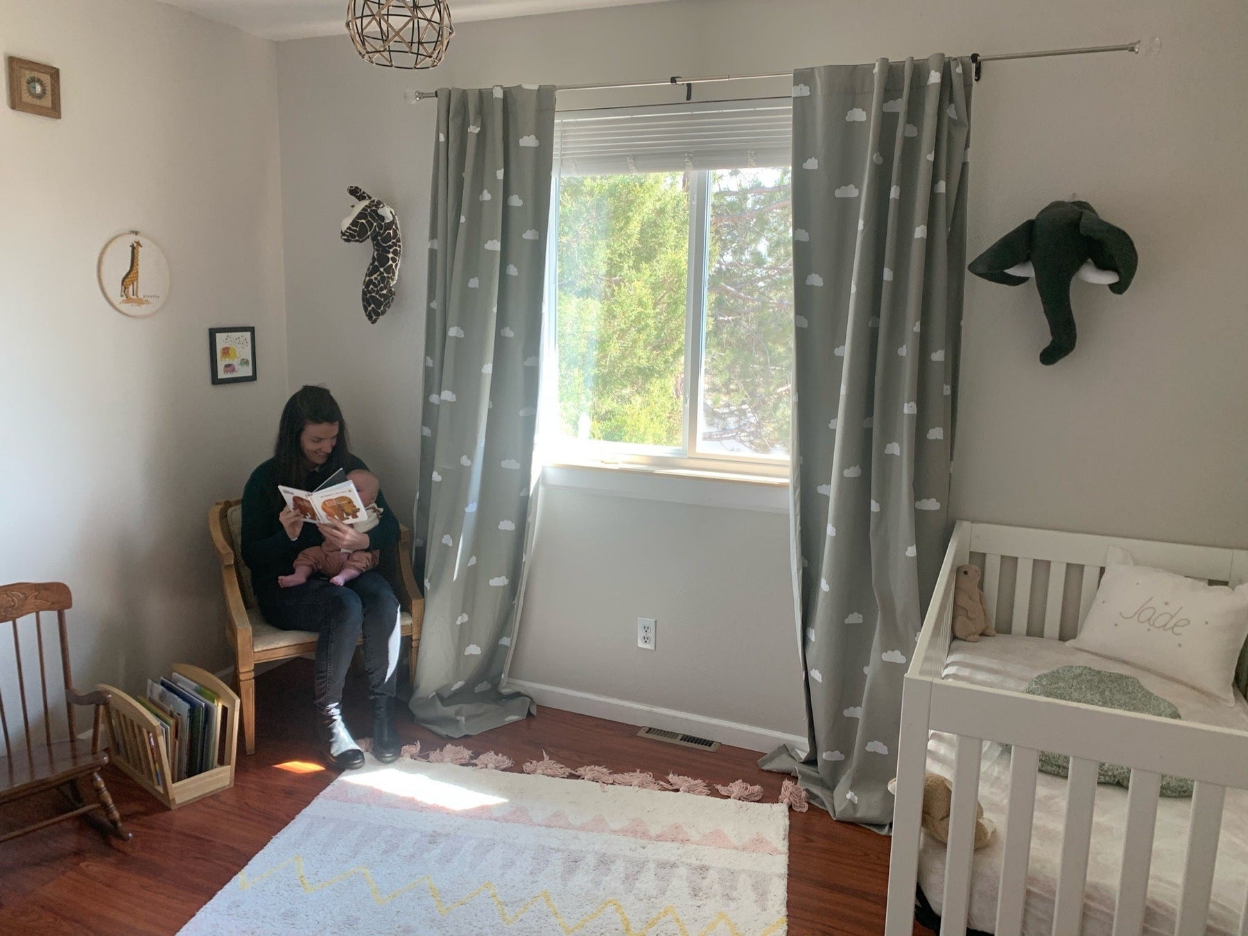 How Our Favorite French Couple Created a Beautiful Nursery With Only Used Baby Furniture