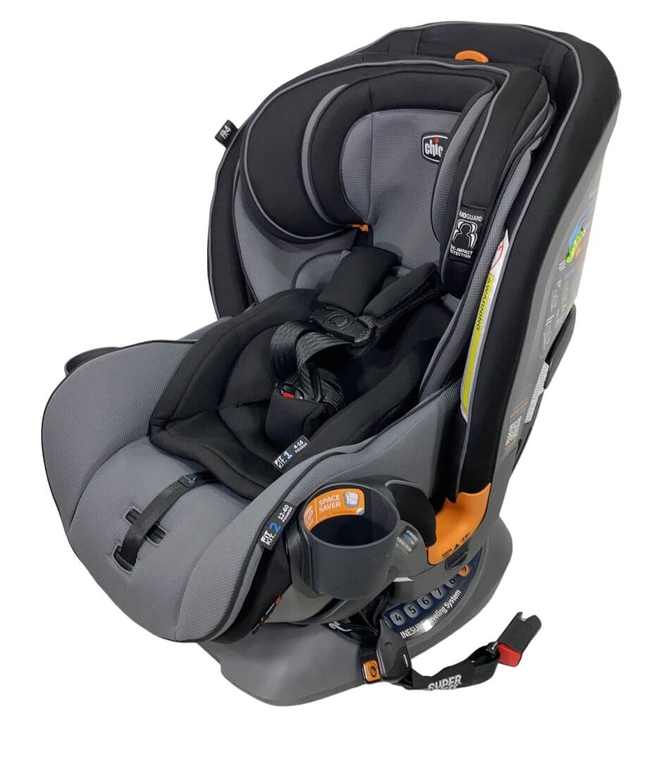 Chicco Fit4 Convertible Car Seat, 2021, Onyx