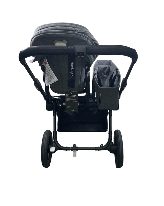 Bugaboo Donkey 5 Stroller Mono, Grey Melange, Black, 2023