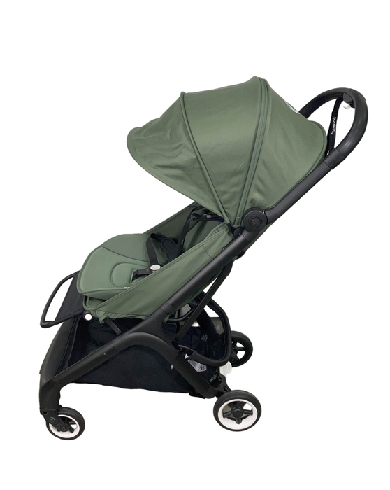 secondhand Bugaboo Butterfly Stroller, 2023, Forest Green