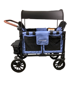 secondhand Wonderfold W4 Luxe Quad Stroller Wagon, 2023, Strom Blue