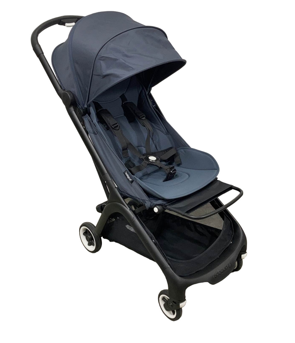 used Bugaboo Butterfly Stroller, 2022, Stormy Blue