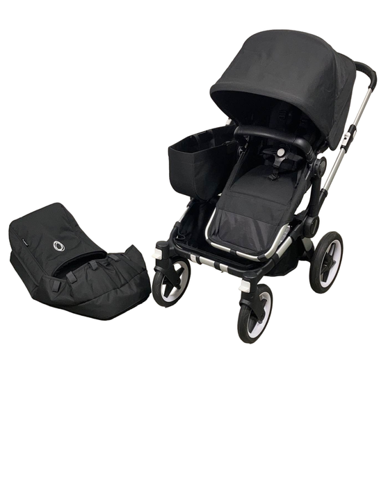 used Bugaboo Donkey 5 Stroller Mono, 2022, Midnight Black, Aluminum