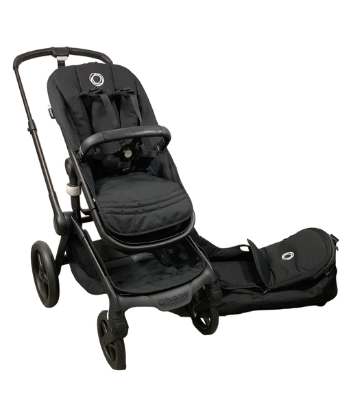 used Bugaboo Fox 5 Stroller, 2023, Black Frame, Midnight Black