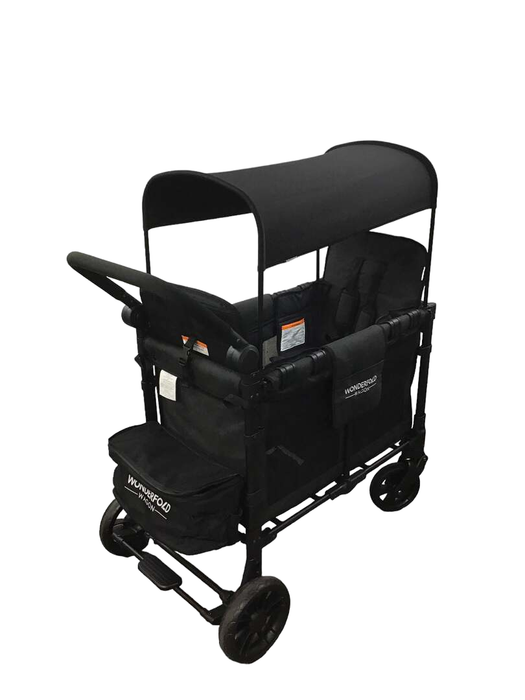 Wonderfold W2 Elite Multifunctional Stroller Wagon, 2022, Volcanic Black