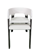 secondhand Stokke Steps Chair, White/Hazy Grey