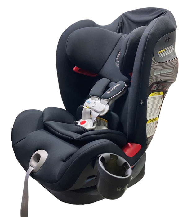 Cybex Eternis S All-In-One Car Seat with SensorSafe, 2021, Lavastone Black