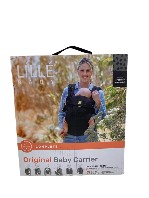 used Lillebaby Complete Baby Carrier, Speckled Succulent