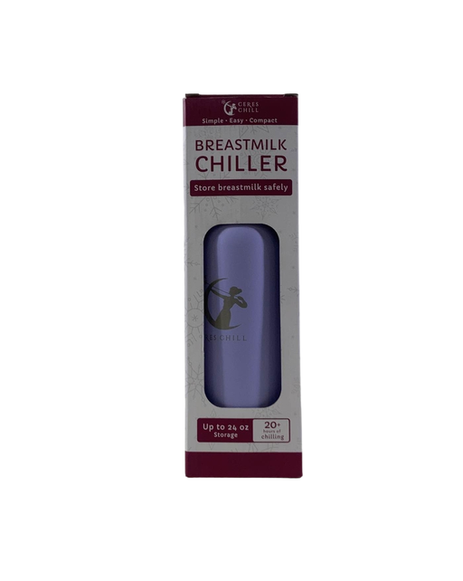 used Ceres Chill Breastmilk Chiller, Violet Lavender