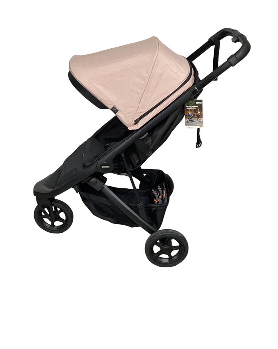 secondhand Thule Spring Stroller, Black, Misty Rose, 2021