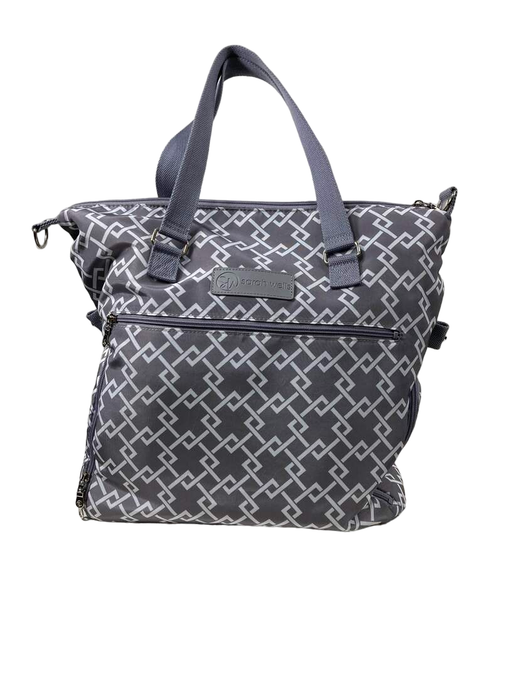 used Sarah Wells Lizzy Breast Pump Bag, Grey