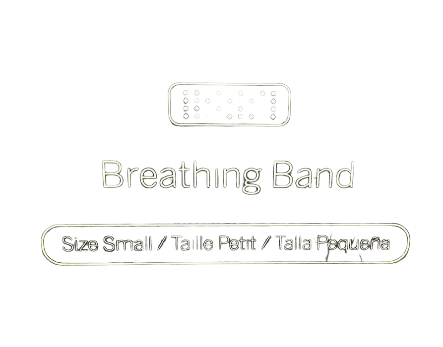 secondhand Nanit Breathing Band, 0-3 months, Pebble Gray