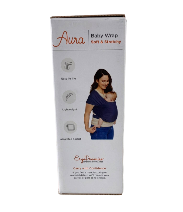 used Ergobaby Aura Baby Wrap, Black HIDDEN REQ 5.16