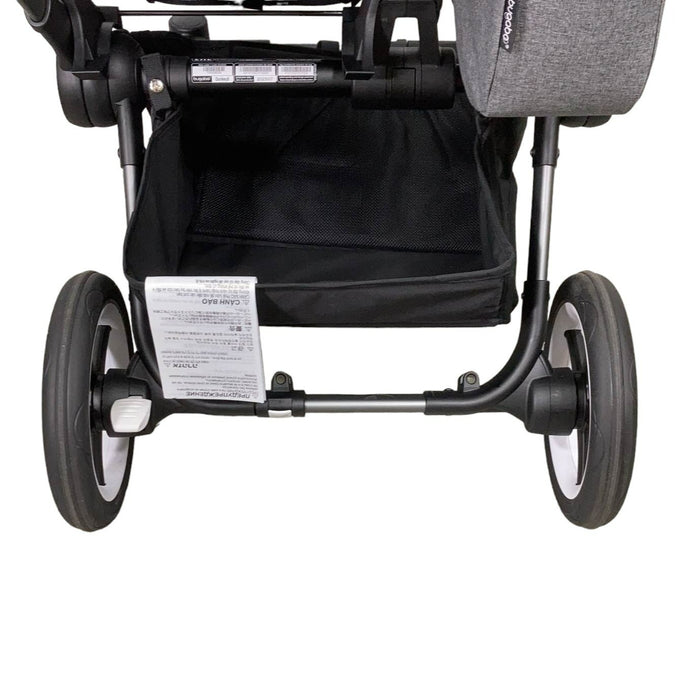 Bugaboo Donkey 5 Stroller Mono, Grey Melange, Grey Melange, Graphite, 2023