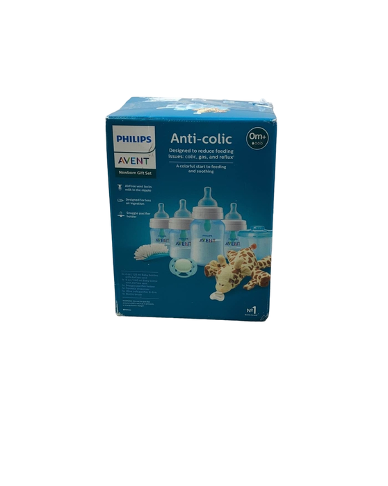 used Philips Avent Anti-Colic Baby Bottle With AirFree Vent Newborn Gift Set