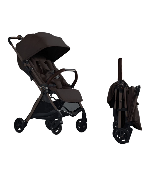 Silver Cross Jet 5 Super Compact Stroller, 2024, Ganache