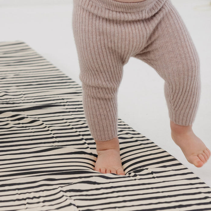 Toki Mats Padded Play Mat Cover, Bold Stripe Mat