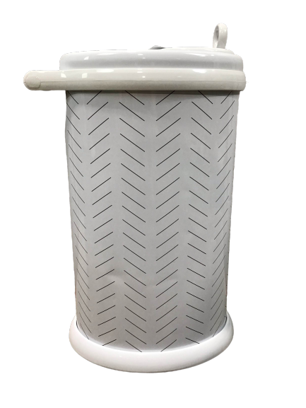 Ubbi Diaper Pail, Herringbone