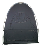 secondhand SlumberPod 3.0 Sleep Canopy, Black with Gray Accents