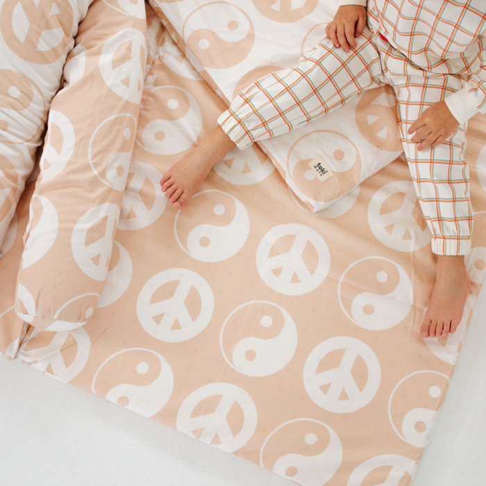 Toki Mats Padded Play Mat Cover, Yin Yang, Multiple Sizes