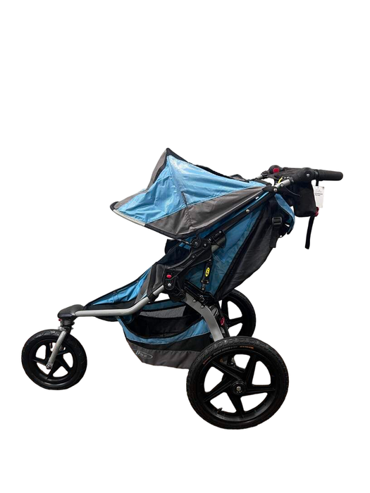 secondhand BOB Revolution Flex Single Jogging Stroller, 2014, Teal