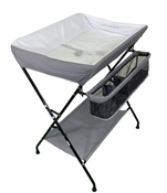 used Safeplus Folding Diaper Changing Table, Gray