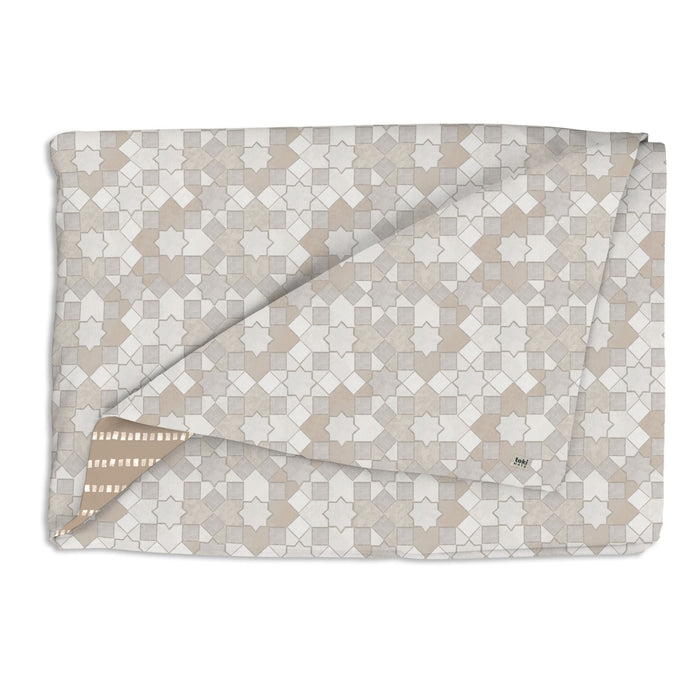 Toki Mats Padded Play Mat Cover, Grey Mosaic Cover