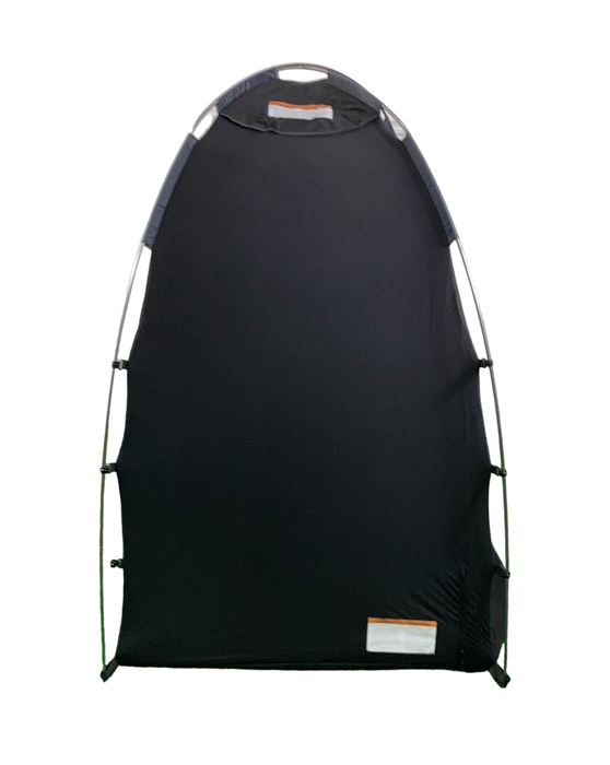 secondhand SlumberPod 3.0 Sleep Canopy, Black with Gray Accents