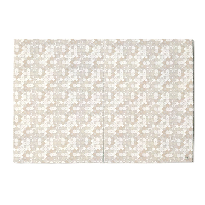 Toki Mats Padded Play Mat, Grey Mosaic Mat, Multiple Sizes