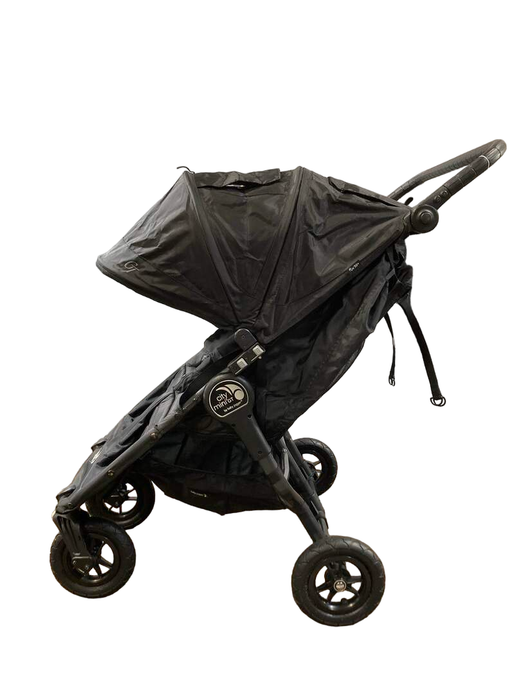 secondhand Baby Jogger City Mini GT Double Stroller, Black, 2018