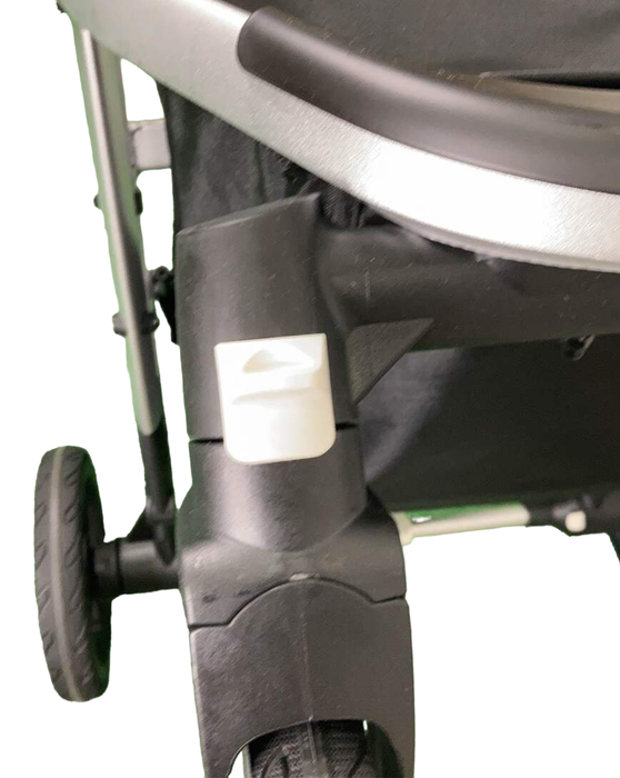 used Mockingbird Single Stroller, Black, Windowpane, Silver With Penny Leather, 2023