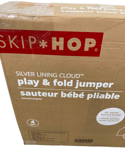 secondhand Skip Hop Silver Lining Cloud Play And Fold Jumper