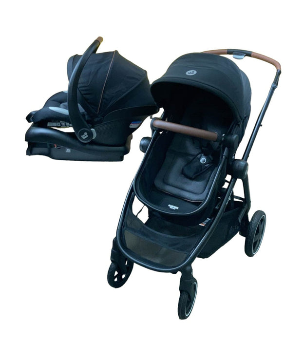 Maxi-Cosi Zelia2 Luxe Travel System, New Hope Black, 2023