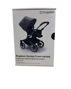 used Bugaboo Donkey 5 Sun Canopy, Black