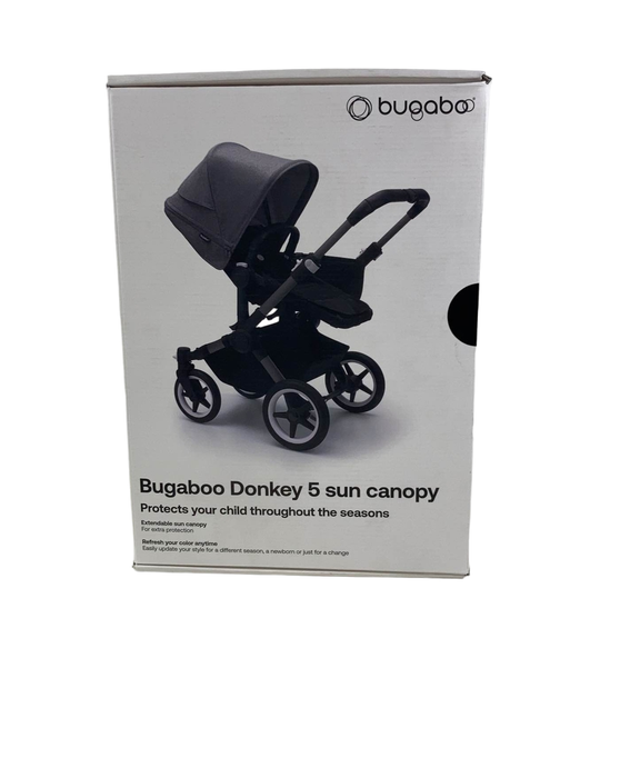 used Bugaboo Donkey 5 Sun Canopy, Black