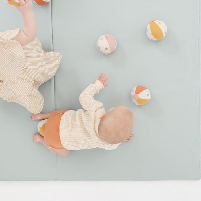 Toki Mats Padded Play Mat Cover, Sage Vegan Leather Cover