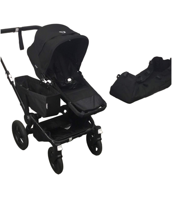 Bugaboo Donkey 5 Stroller Mono, Midnight Black, Black, 2022