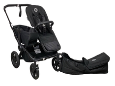 secondhand Bugaboo Donkey 5 Mono Base Stroller, 2022, Black, Midnight Black