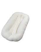 used Snuggle Me Organic Sensory Infant Lounger with Cover, Gum Drop