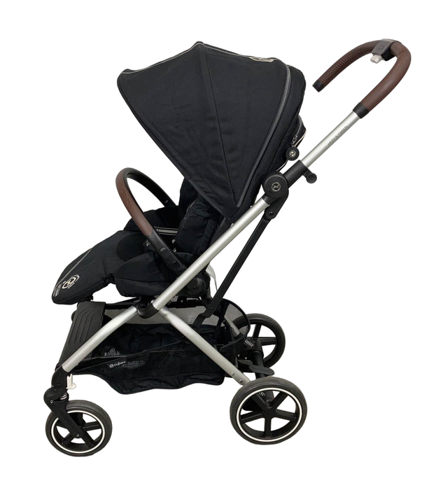 Cybex Eezy S Twist+2 Stroller, 2022, Moon Black