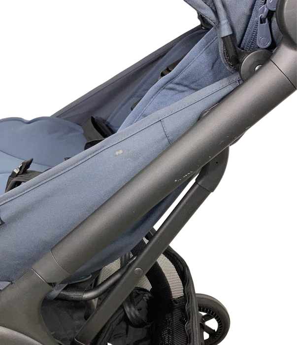 used Bugaboo Butterfly Stroller, 2022, Stormy Blue