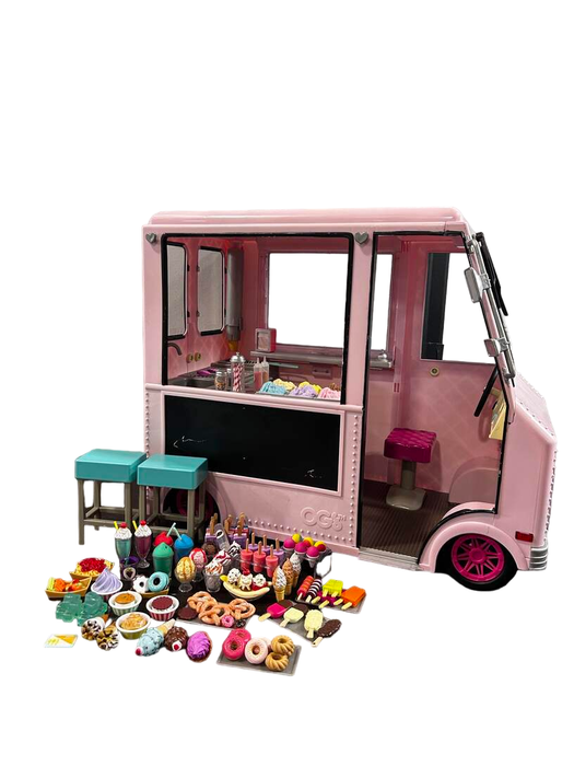 used Our Generation Sweet Stop Ice Cream Truck