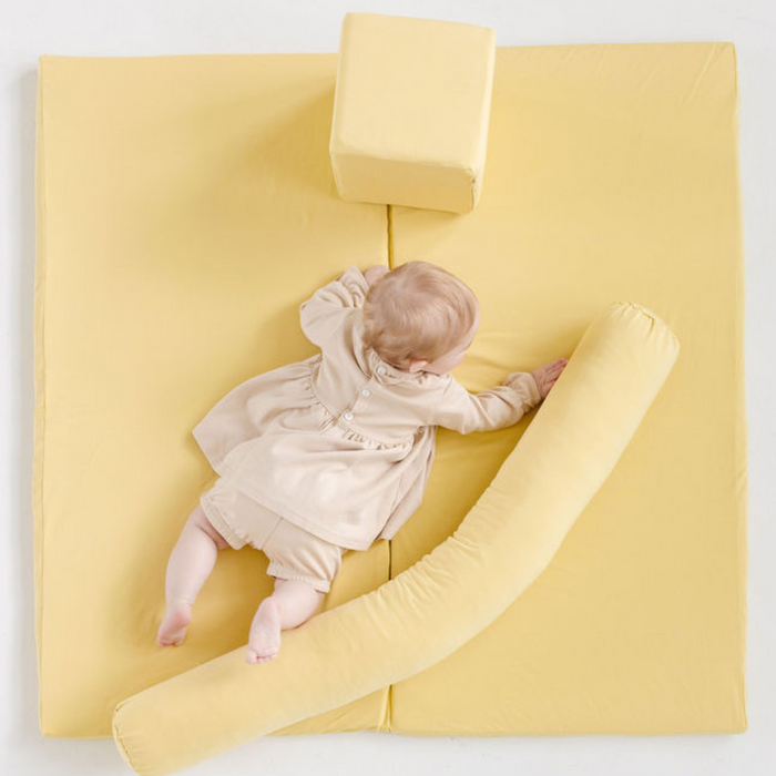 Toki Mats Padded Play Mat, Daisy Jersey Mat