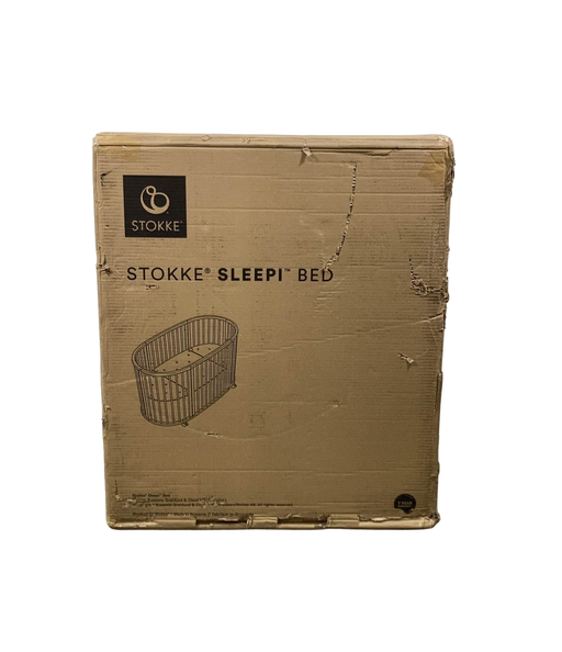 used Stokke Sleepi Bed V3, Hazy Grey