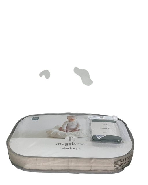 used Snuggle Me Organic Sensory Infant Lounger with Cover