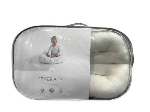 used Snuggle Me Organic Sensory Infant Lounger, Natural