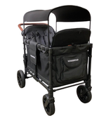 used Wonderfold W4 Luxe Quad Stroller Wagon, 2023, Volcanic Black