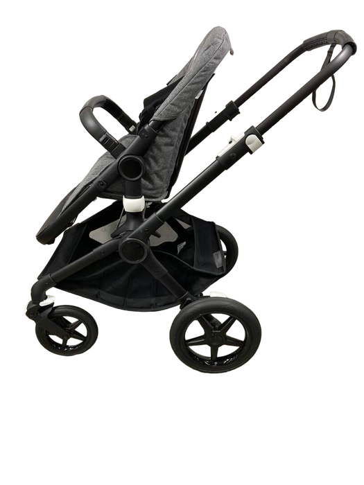 secondhand Bugaboo Fox 3 Stroller, 2022, Black, Grey Melange