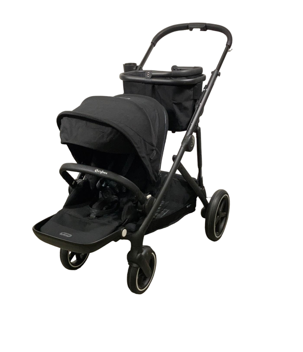 secondhand Cybex Gazelle S Modular Stroller, 2023, Black Frame, Deep Black