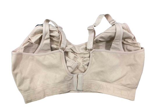 secondhand Kindred Bravely Simply Sublime Nursing Bra, Busty, XXL , Beige